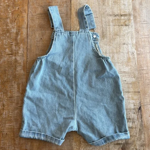 NWOT Disney Character Denim Overall Outfit 18m - Picture 7 of 9